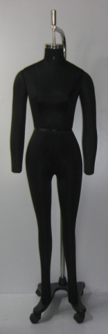 Black color full dress form